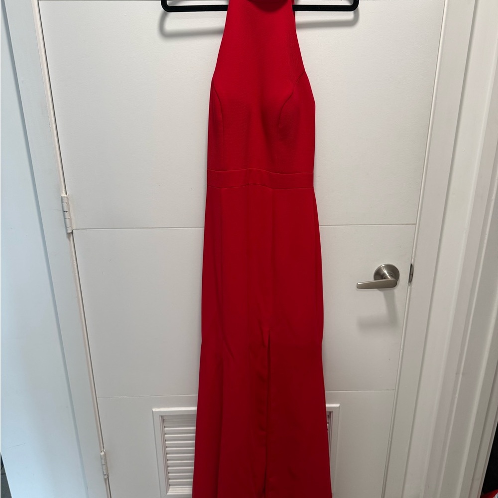 Aqua Scarlet Backless Dress